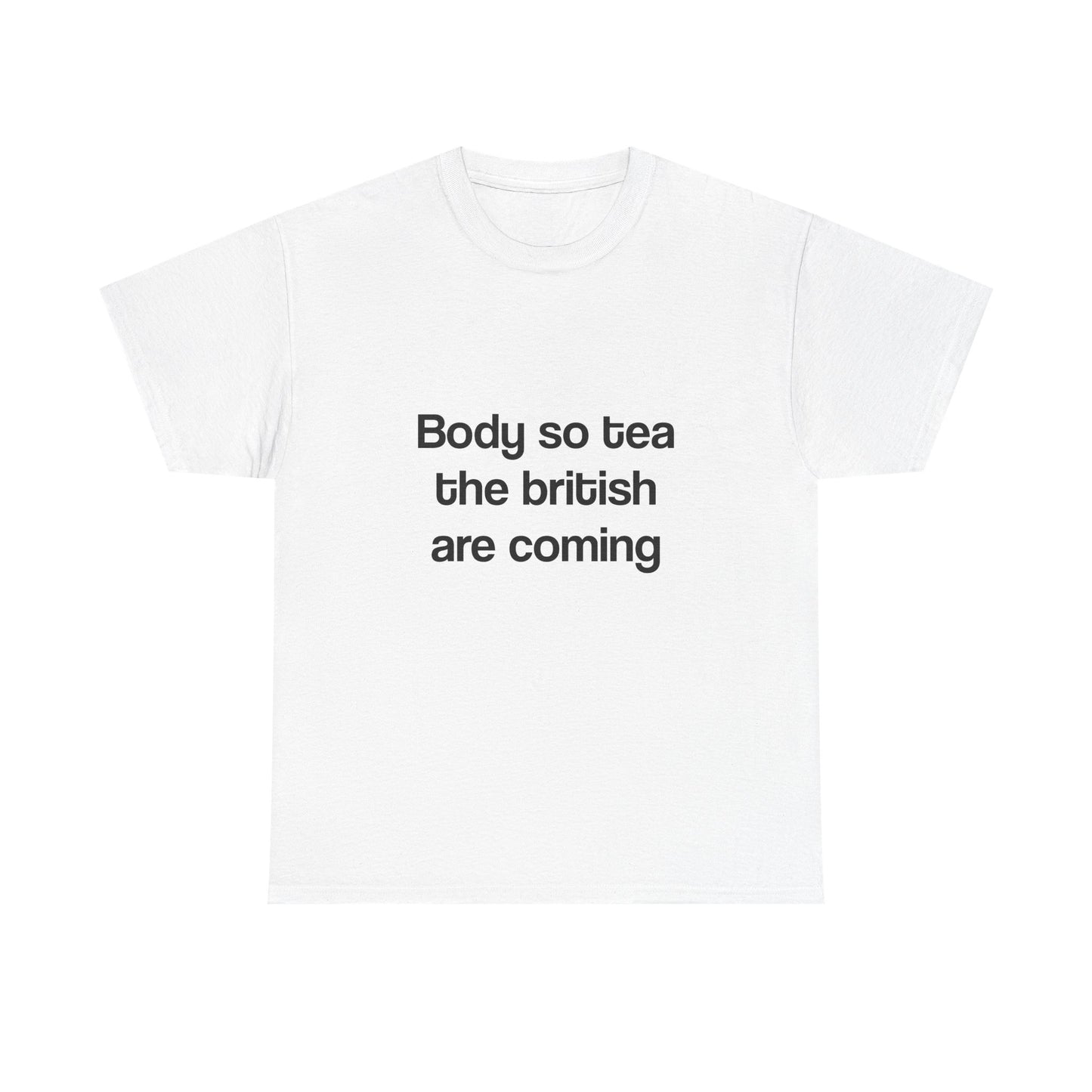 Body so sea the british are coming