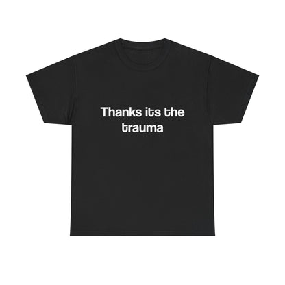 Thanks it’s the trauma