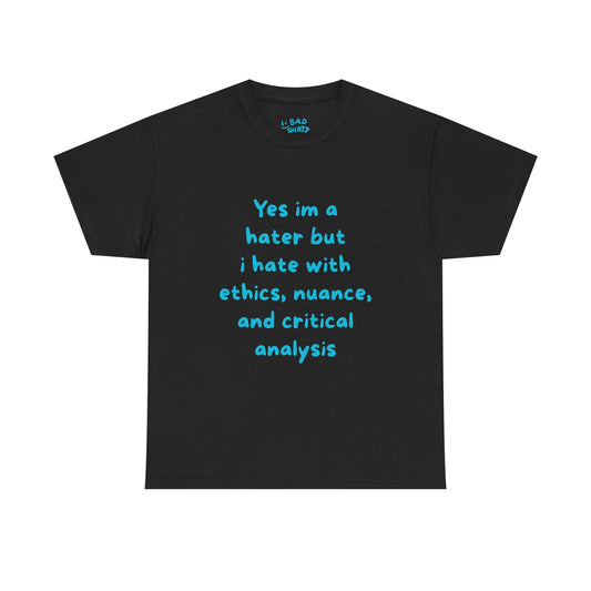 I Hate with Ethics