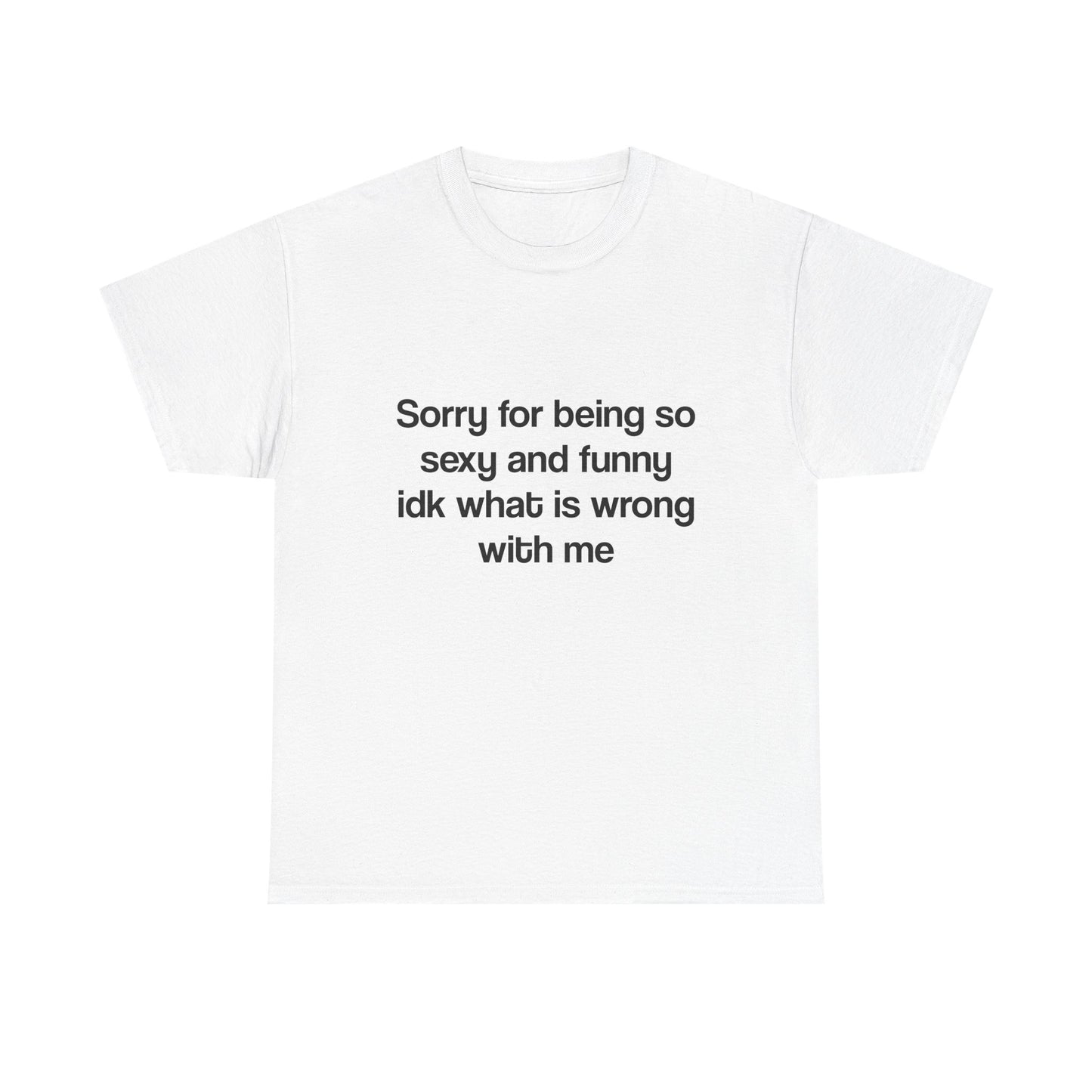 Sorry for being sexy and funny