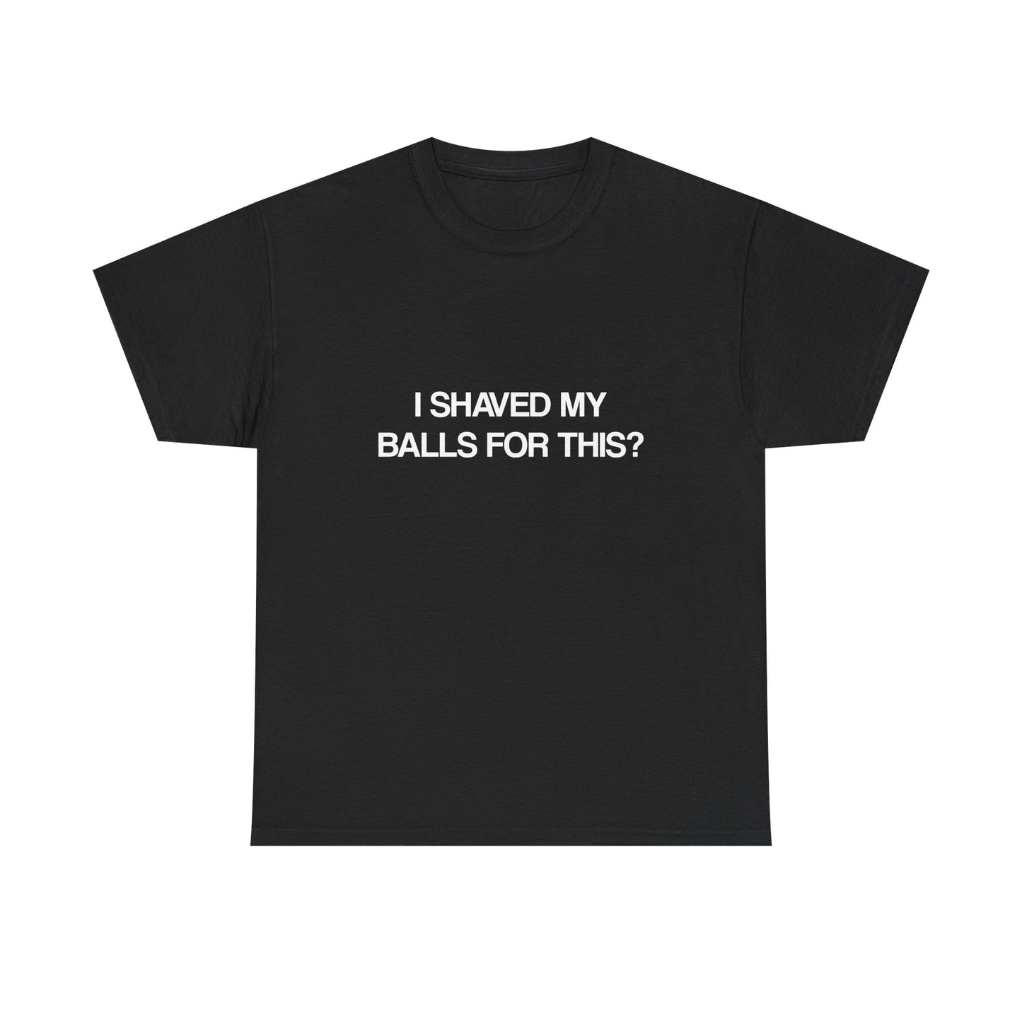 I Shaved My Balls For This?