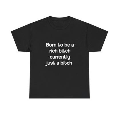 Born to Be a Rich Bitch, Currently Just a Bitch