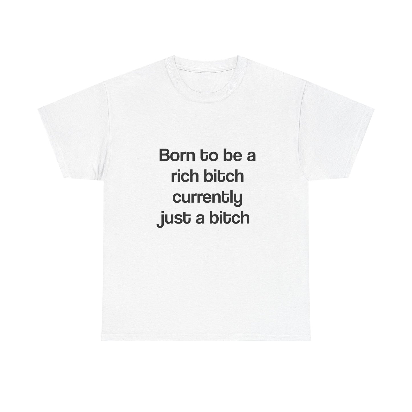 Born to Be a Rich Bitch, Currently Just a Bitch